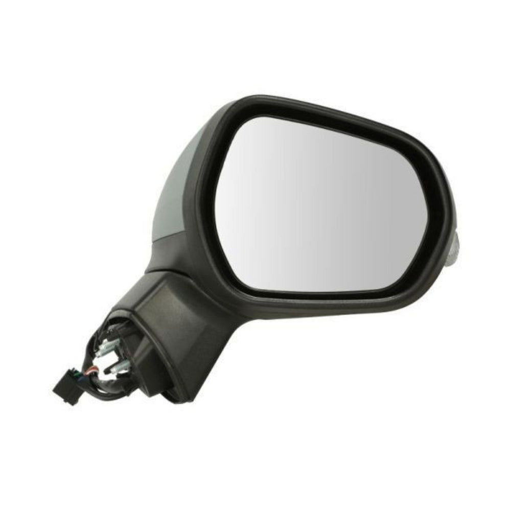 Ford Fiesta MK8 2017-2020 Electric Wing Door Mirror Primed Cover Drivers Side Right