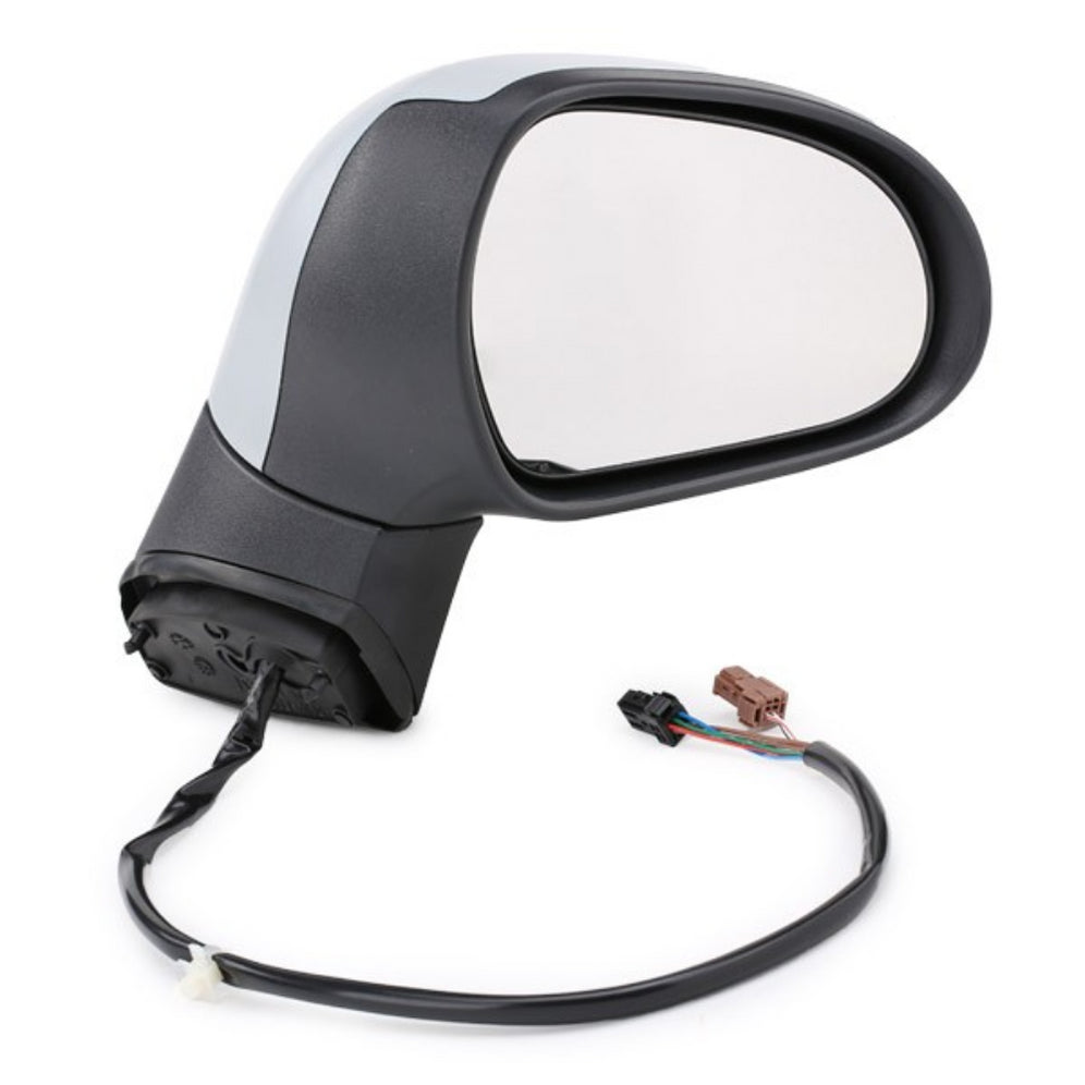 Peugeot 207 2006-2013 Electric Adjust Wing Door Mirror Primed Cover Drivers Side