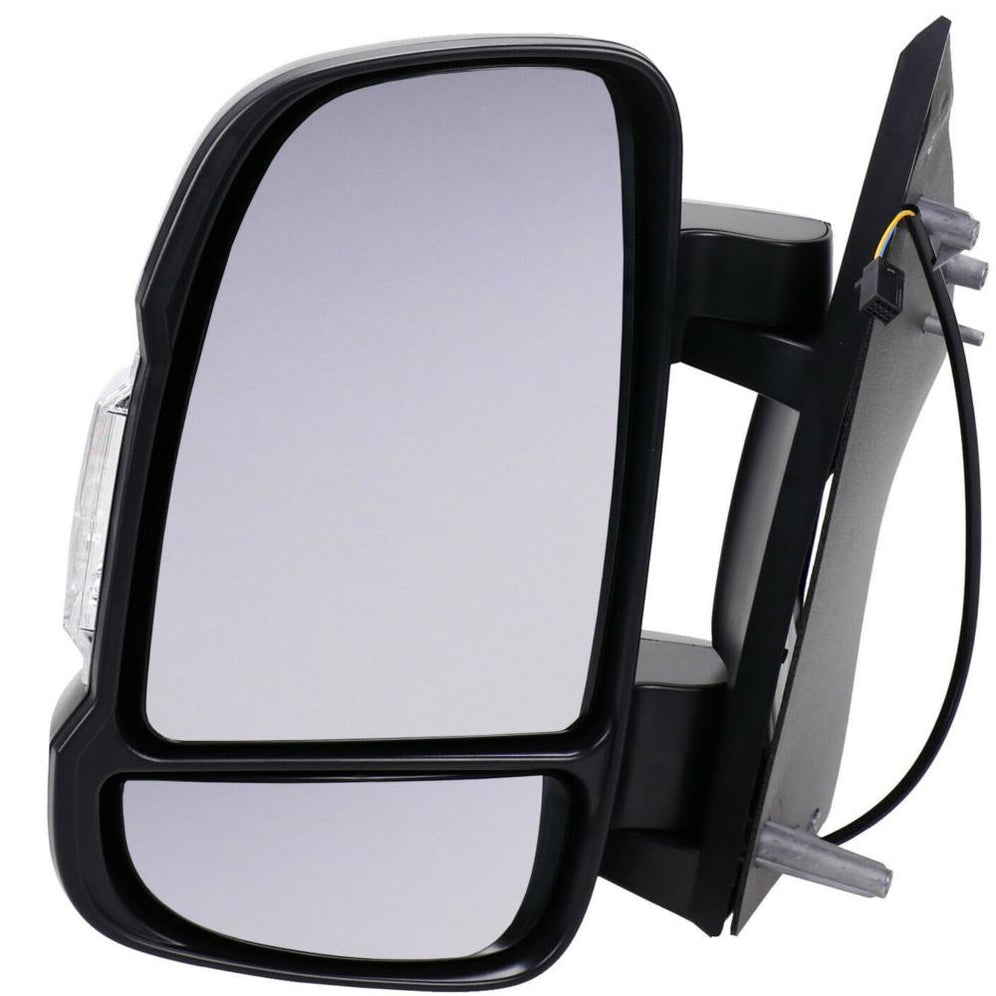 Peugeot Boxer Van 2006-2024 Electric Short Arm Wing Door Mirror Passenger Side N/S