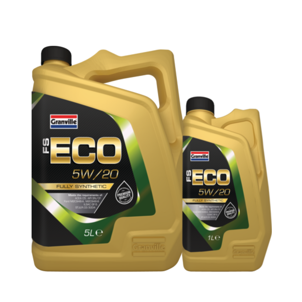 Car Engine Oil Granville FS-ECO Ford Ecoboost SAE 5W20 Fully Synthetic 5L 5 Litre