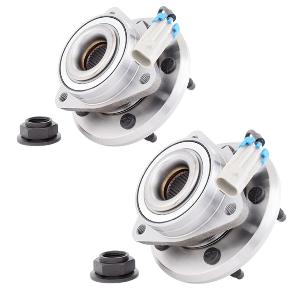 For Vauxhall Antara 2007-2011 Front Hub Wheel Bearing Kits Pair Inc ABS Sensor