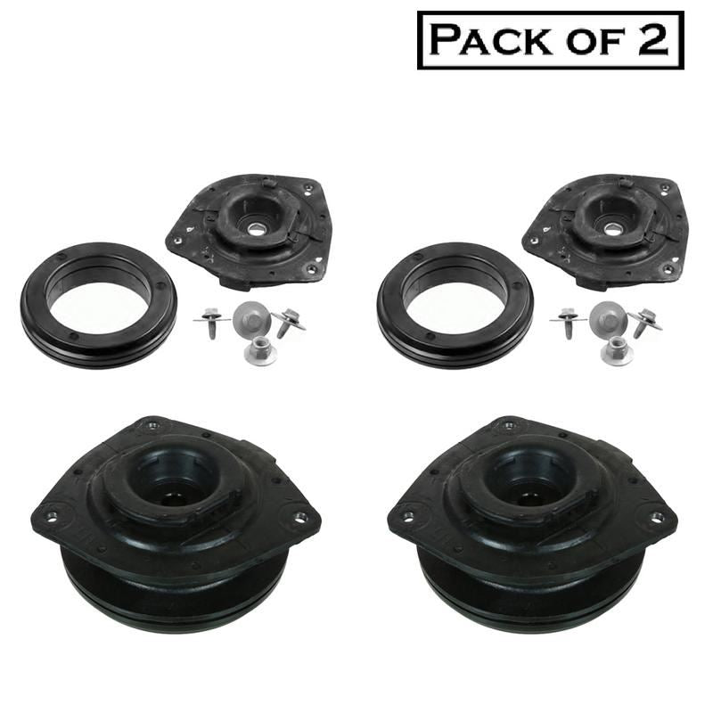 Nissan Qashqai 2006-2013 Front Suspension Pair Strut Top Mounts & Bearings