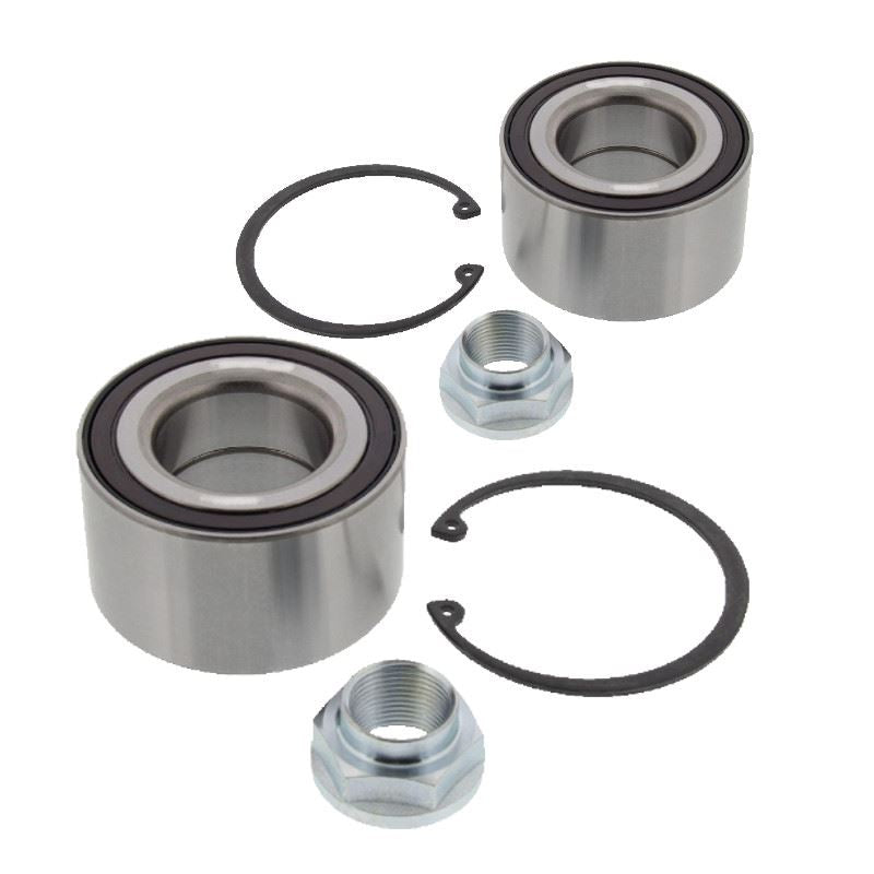 For Honda Jazz Mk2 2001-2008 Front Wheel Bearing Kits Pair