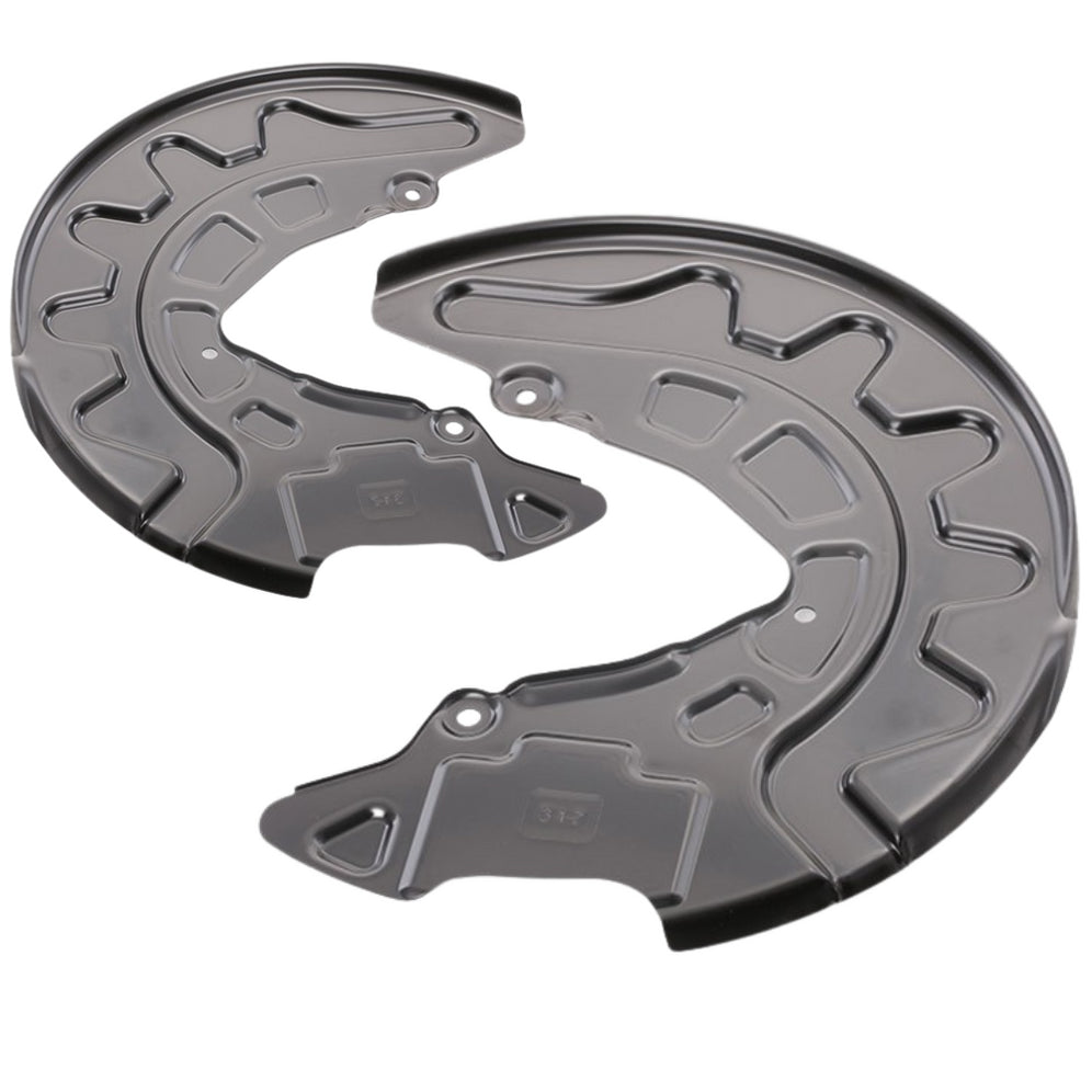 Audi A3 2012-2020 Front Brake Disc Dust Cover Back Plate Shields Pair