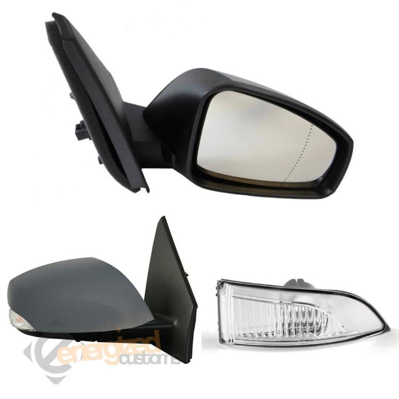 Renault Megane Mk3 2008-2016 Electric Wing Door Mirror Primed Drivers Side Right