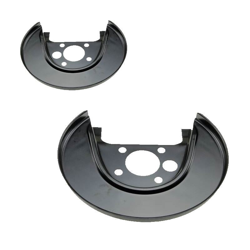 Skoda Fabia 2006-2014 Rear Brake Disc Dust Cover Shields Pair