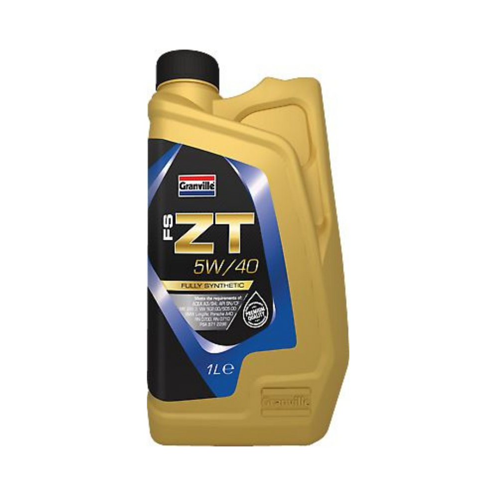 Car Engine Oil Granville FS-ZT SAE 5W40 Fully Synthetic 1L A3 B3 B4 1 Litre