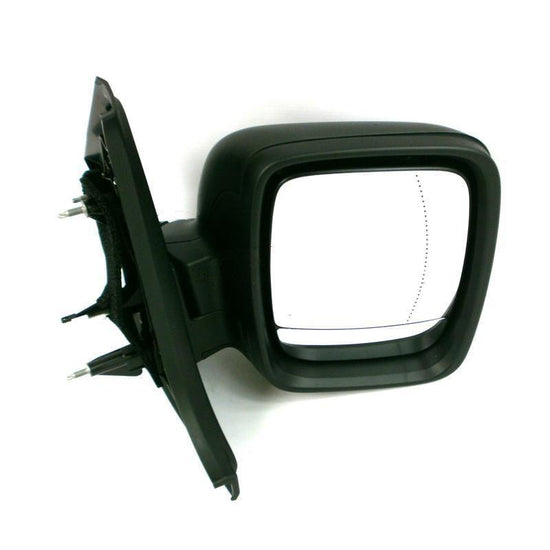 Vauxhall Vivaro Business 2014-2020 Electric Wing Door Mirror Black Drivers Side - Spares Hut