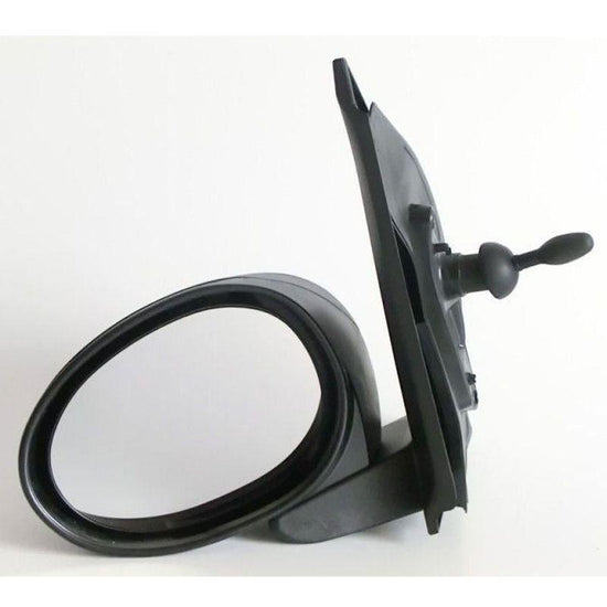 For Peugeot 107 2005-2013 Manual Primed Door Wing Mirror Passenger Side Left N/S - Spares Hut