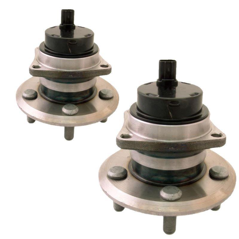 For Toyota Prius 1.5 2004-2010 Rear Hub Wheel Bearing Kits Pair Inc Abs Sensor - Spares Hut