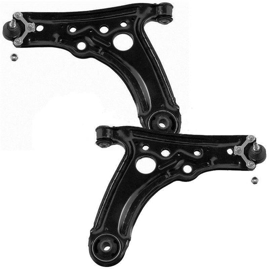 For VW Lupo 1999-2005 Lower Front Wishbones Suspension Arms Pair - Spares Hut