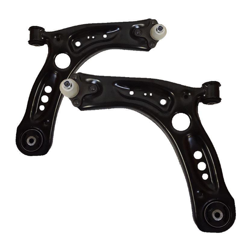 Skoda Octavia 2012-2020 Front Lower Wishbones Suspension Control Arms Pair - Spares Hut