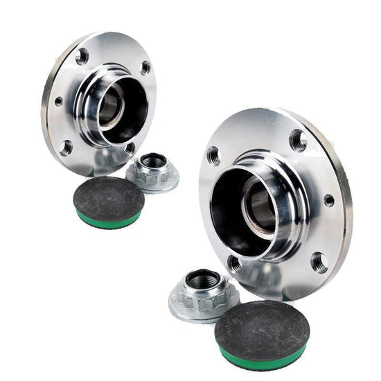 For Seat Ibiza 1999-2002 Rear Hub Wheel Bearing Kits Pair Inc ABS Ring - Spares Hut