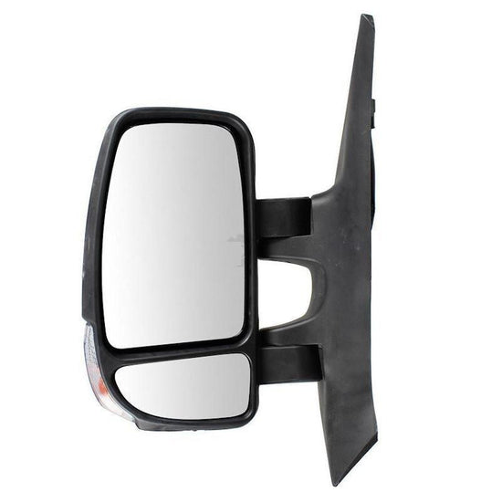 Renault Master 2010-2016 Electric Black Indicator Wing Door Mirror Passenger Side - Spares Hut