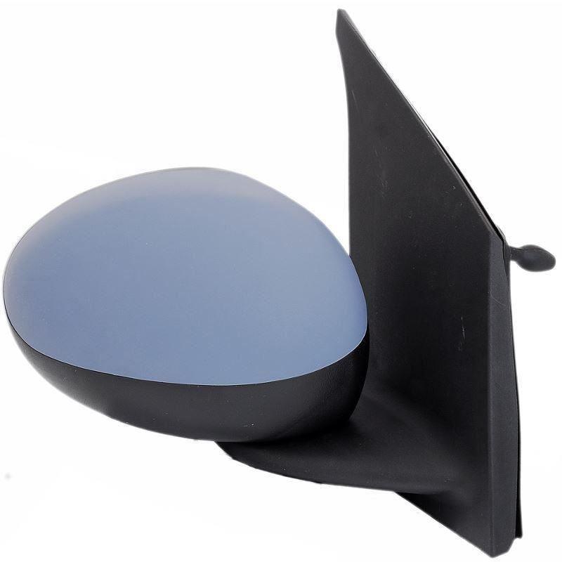 For Peugeot 107 2005-2014 Manual Primed Door Wing Mirror Drivers Side Right O/S - Spares Hut