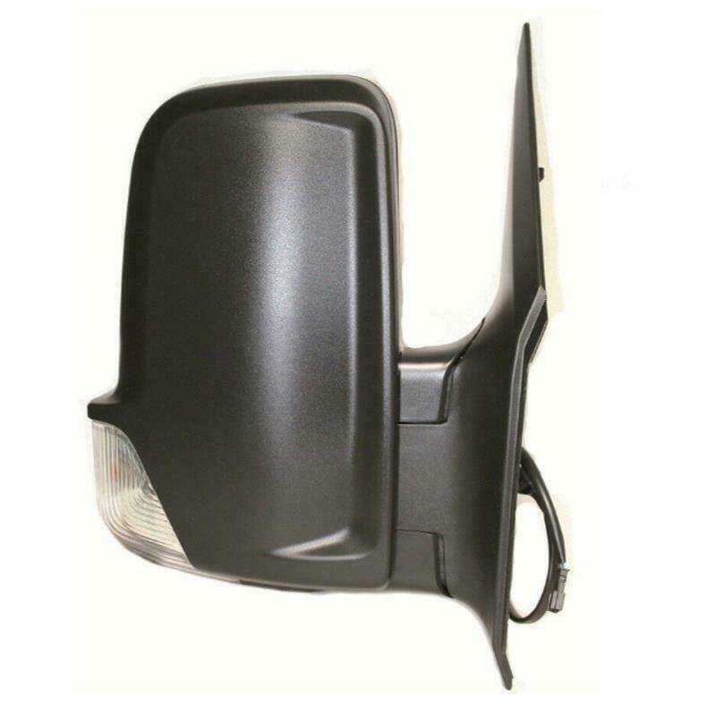 Mercedes Sprinter Van 2006-2018 Manual Short Arm Wing Door Mirror Drivers Side - Spares Hut
