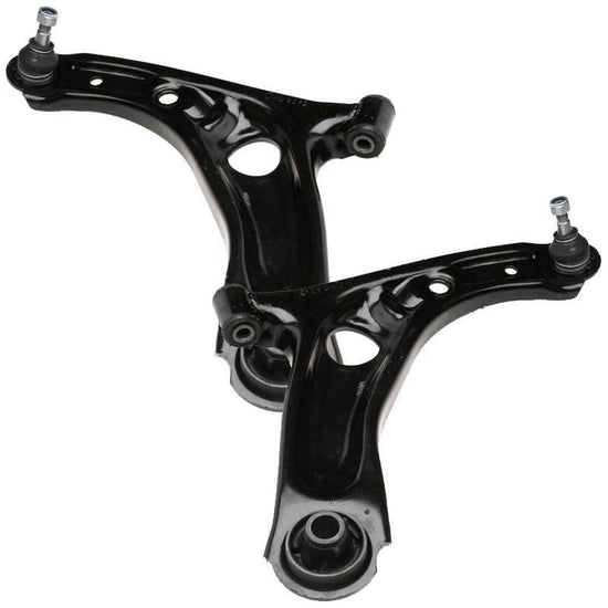 For Toyota Aygo 2005-2015 Lower Front Wishbones Suspension Arms Pair - Spares Hut