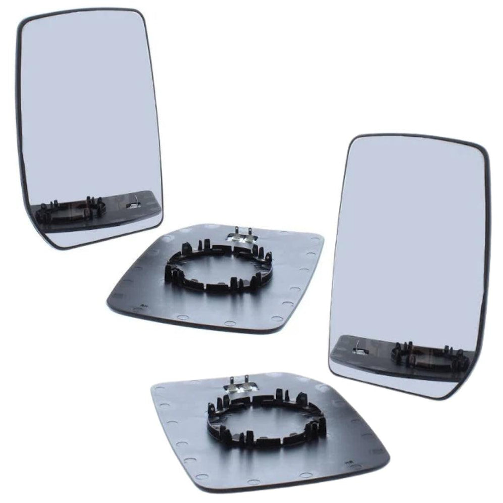 TRANSIT MK6/MK7 2000-2013 MANUAL DOOR WING MIRRORS GLASS PAIR LEFT & RIGHT - Spares Hut