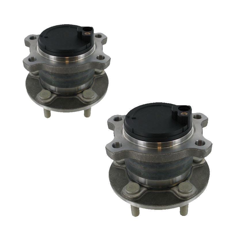 For Ford Grand C-Max 2010-2016 Rear Hub Wheel Bearing Kits Pair Inc ABS Sensor - Spares Hut