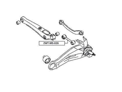 Jeep Compass 2006-2017 Rear Wishbone Suspension Upper Arm Bar - Spares Hut