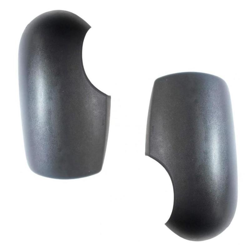 Ford Transit Van MK6 MK7 2000-2014 Black Door Wing Mirror Covers Pair Left Right - Spares Hut