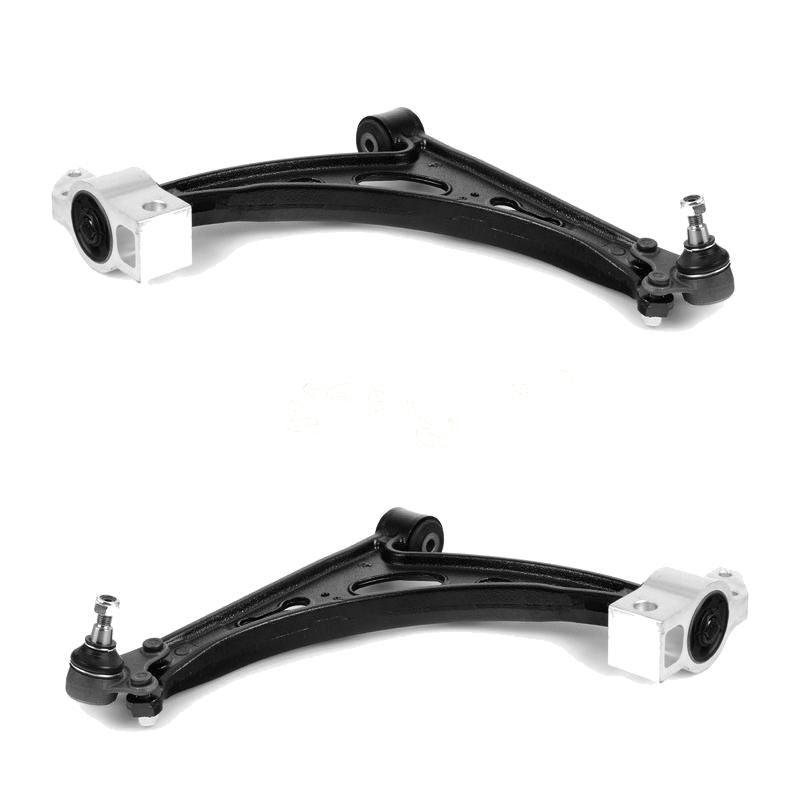 For Audi A3 8P 2003-2013 Lower Front Wishbones Suspension Arms Pair - Spares Hut
