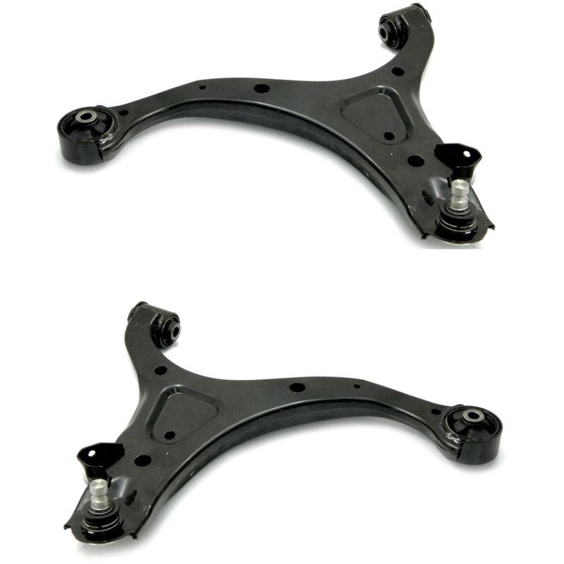 For Hyundai Santa Fe 2006-2012 Front Lower Wishbones Suspension Arms Pair - Spares Hut