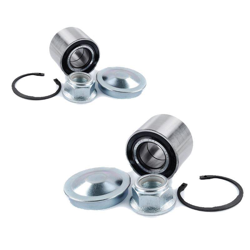 For Nissan Micra K12 2002-2010 Rear Hub Wheel Bearing Kits Pair With Drums - Spares Hut