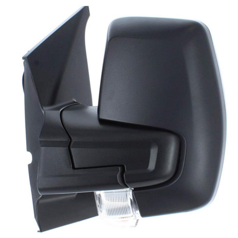 Ford Transit Custom 2012-2019 Black Manual Wing Door Mirror Passenger Side Left - Spares Hut