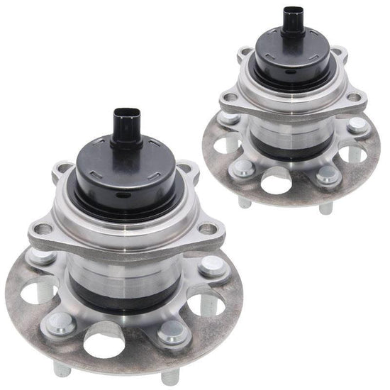 For Toyota Avensis Verso 2WD 2001-2009 Rear Hub Wheel Bearing Kits Pair - Spares Hut
