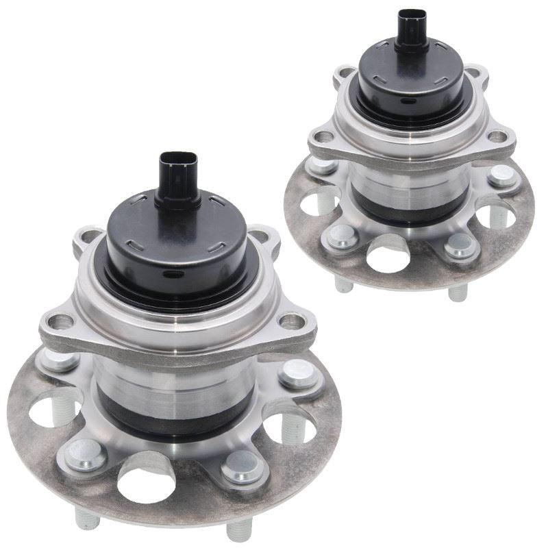 For Toyota Avensis Verso 2WD 2001-2009 Rear Hub Wheel Bearing Kits Pair - Spares Hut