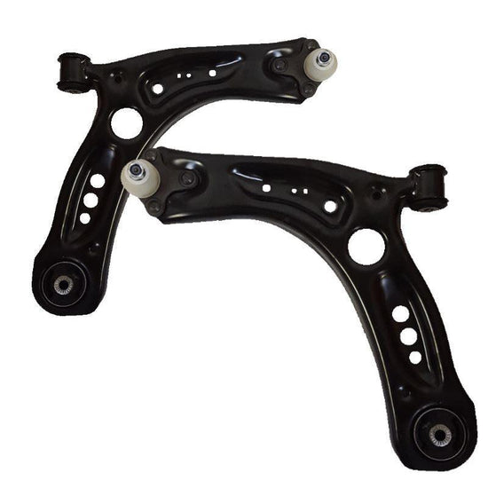 Seat Leon 2012-2020 Front Lower Wishbones Suspension Control Arms Pair - Spares Hut