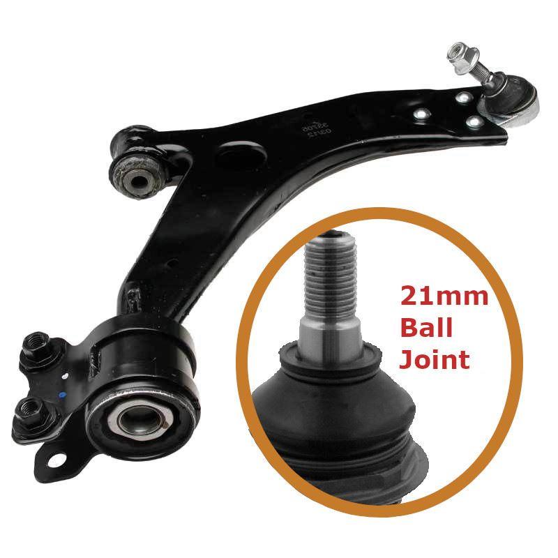 For Ford Focus Mk2 2006-2012 Lower Front Right Wishbone Suspension Arm - Spares Hut