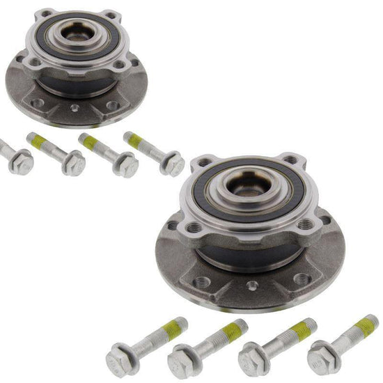 For BMW 5 Series E60, E61 2003-2010 Front Wheel Bearing Kits Pair - SparesHut
