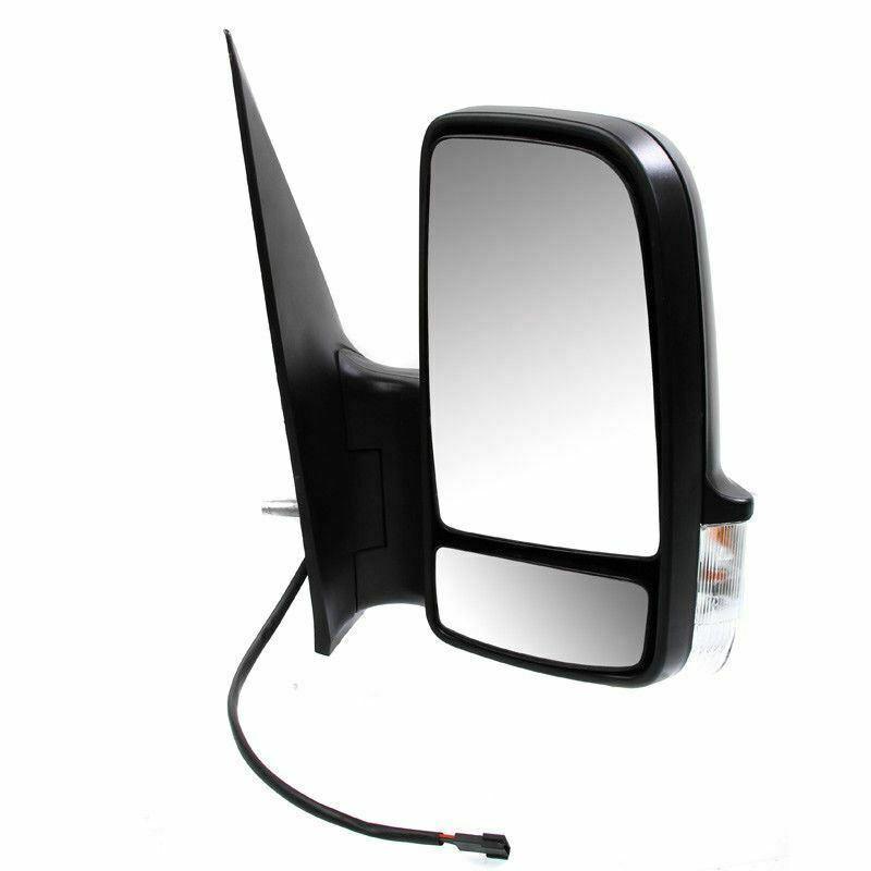 Mercedes Sprinter Van 2006-2018 Manual Short Arm Wing Door Mirror Drivers Side - Spares Hut