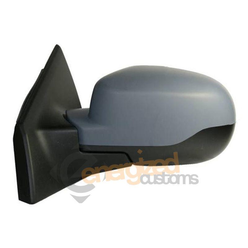 Renault Clio MK3  2009-2013 Wing Door Mirror Electric Primed Passenger Side Left - Spares Hut