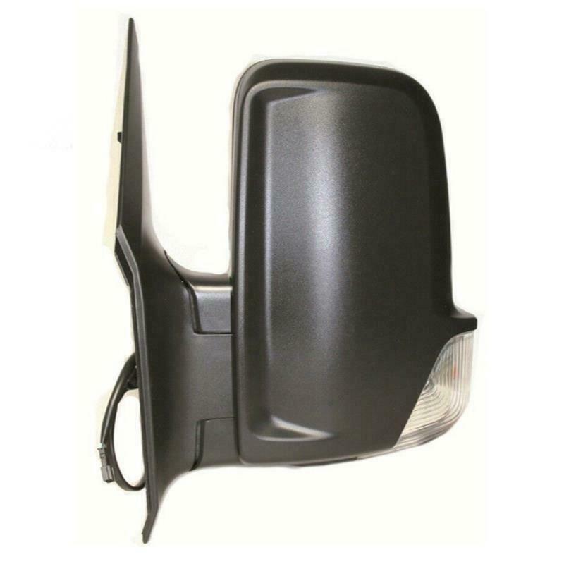 Mercedes Sprinter Van 2006-2018 Manual Short Arm Wing Door Mirror Passenger Side - Spares Hut