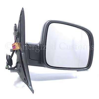 VW Transporter T5 Van 2003-2010 Electric Black Door Wing Mirror Drivers Side - Spares Hut