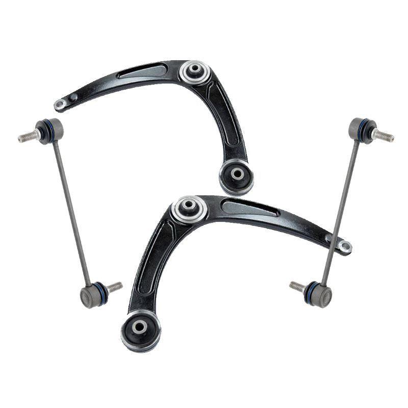 For Citroen C4 Picasso 2006-2014 Front Lower Wishbones Arms and Drop Links Pair - Spares Hut