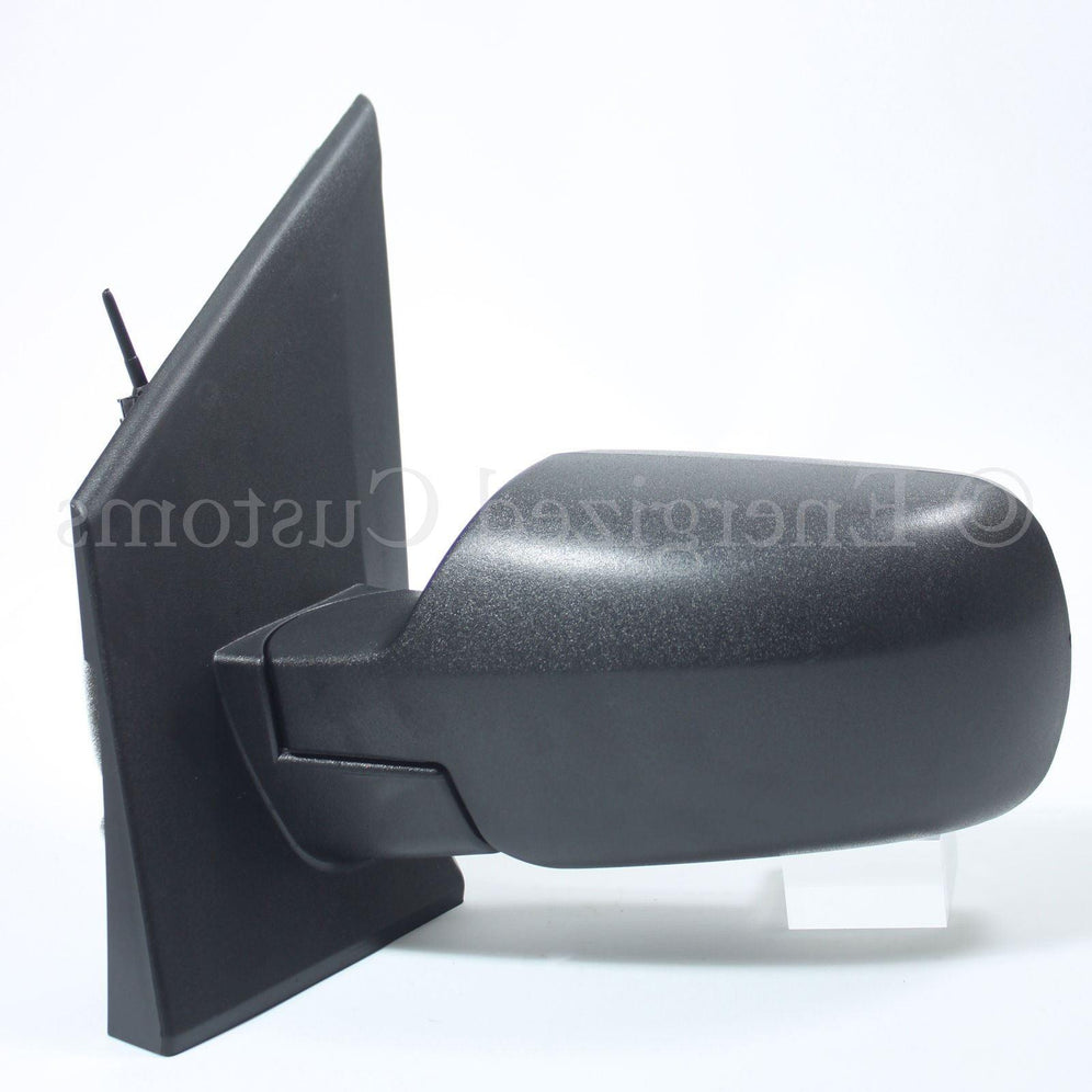 Ford Fiesta MK6 2002-2005 Manual Black Wing Door Mirror Passenger Side Left - Spares Hut