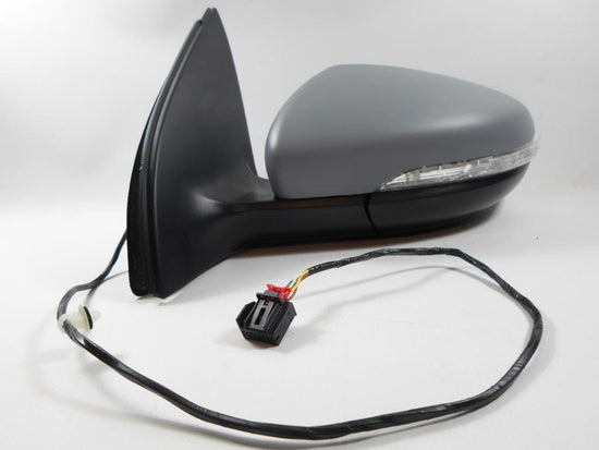 VW Golf Mk6 2009-2013 Electric Heated Primed Wing Door Mirror Left Side - Spares Hut