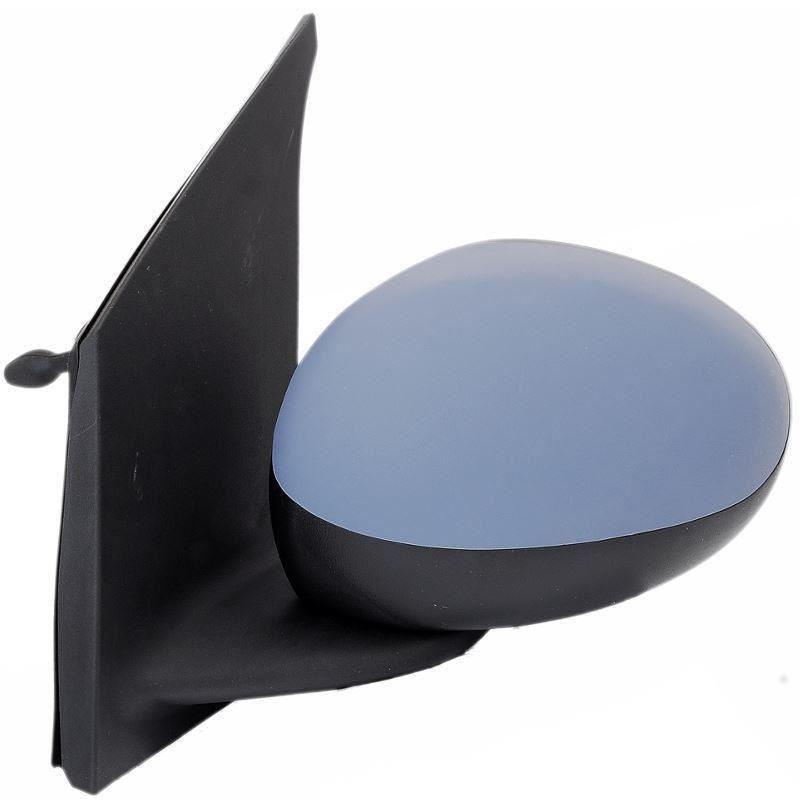 For Peugeot 107 2005-2013 Manual Primed Door Wing Mirror Passenger Side Left N/S - Spares Hut