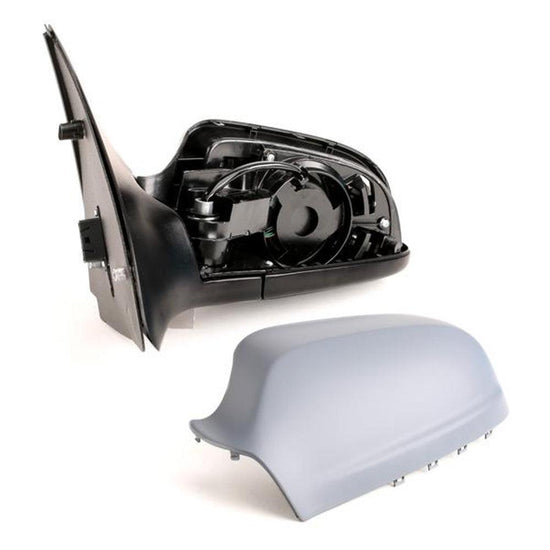 Vauxhall Astra H Mk5 Van 2006-2009 Electric Primed Wing Mirror Left Passenger Side - Spares Hut