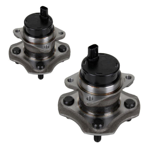 For Toyota Yaris 2000-2006 Rear Hub Wheel Bearing Kits Pair Inc ABS Sensor - SparesHut