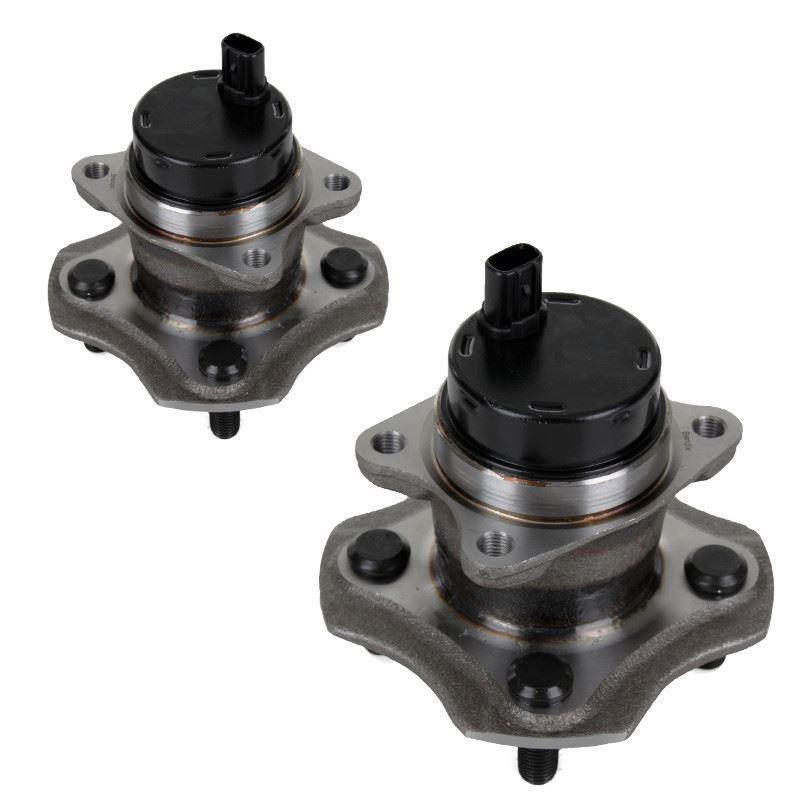 For Toyota Yaris 2000-2006 Rear Hub Wheel Bearing Kits Pair Inc ABS Sensor - SparesHut