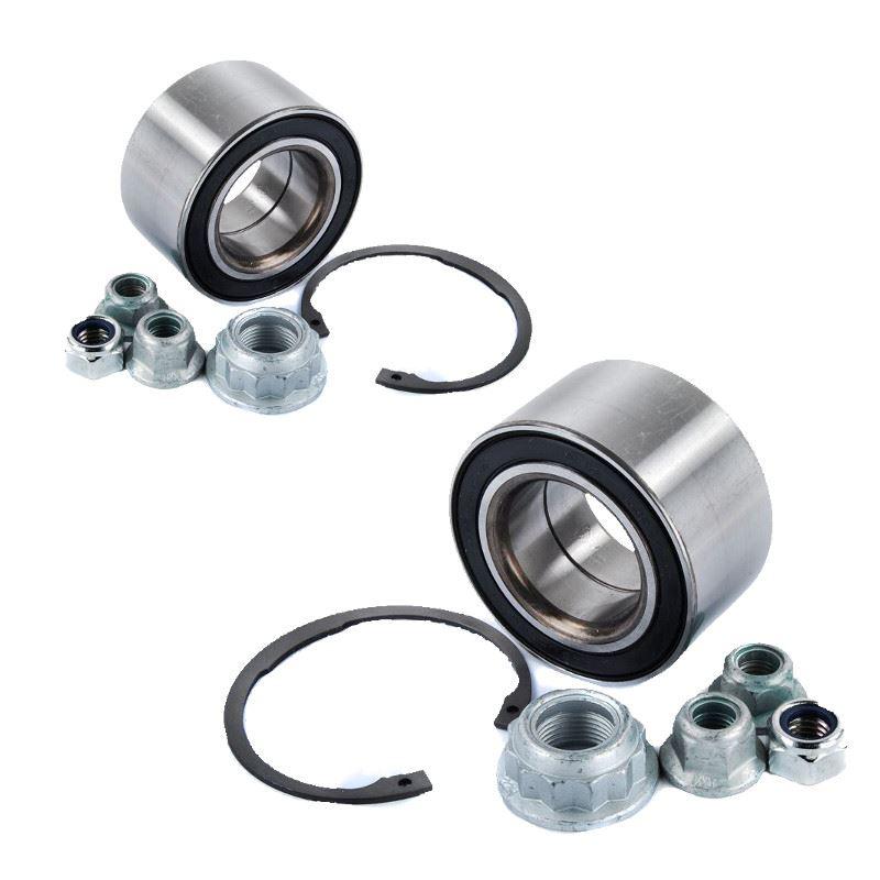 For VW New Beetle 1999-2011 Front Hub Wheel Bearing Kits Pair - Spares Hut