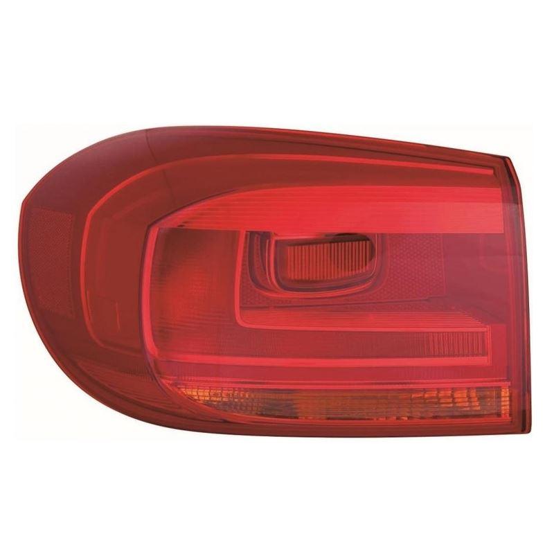 VW Tiguan 2011-2016 Rear Tail Light Passenger Side Left N/S - Spares Hut