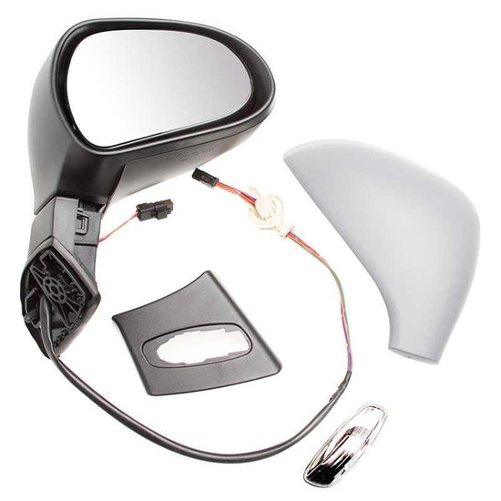 Peugeot 308 2007-2015 Electric Door Wing Mirror Primed Drivers Side Right - Spares Hut